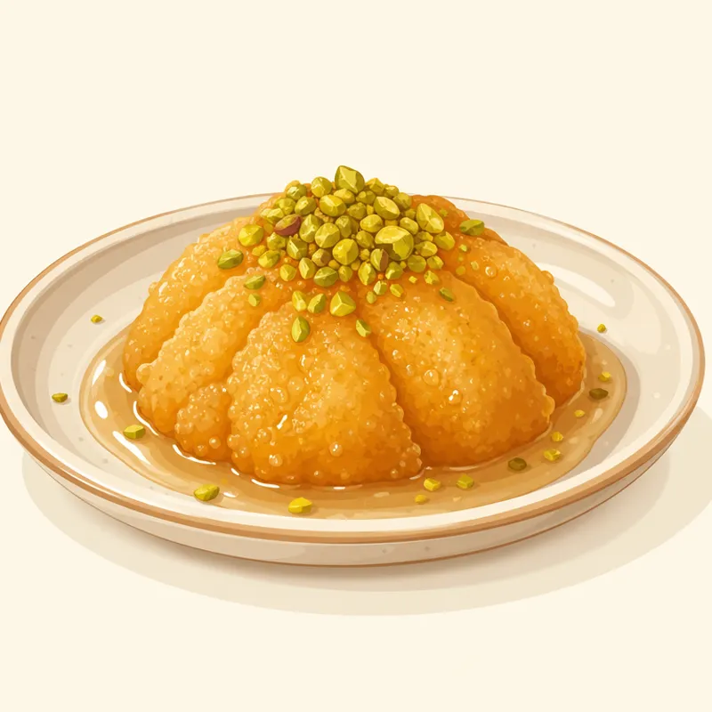 Sakarya Üre Tatlısı illustration