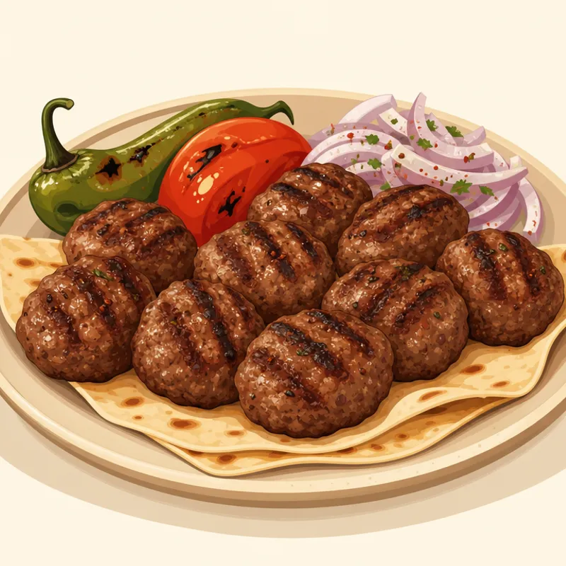 Salihli Odun Köfte illustration