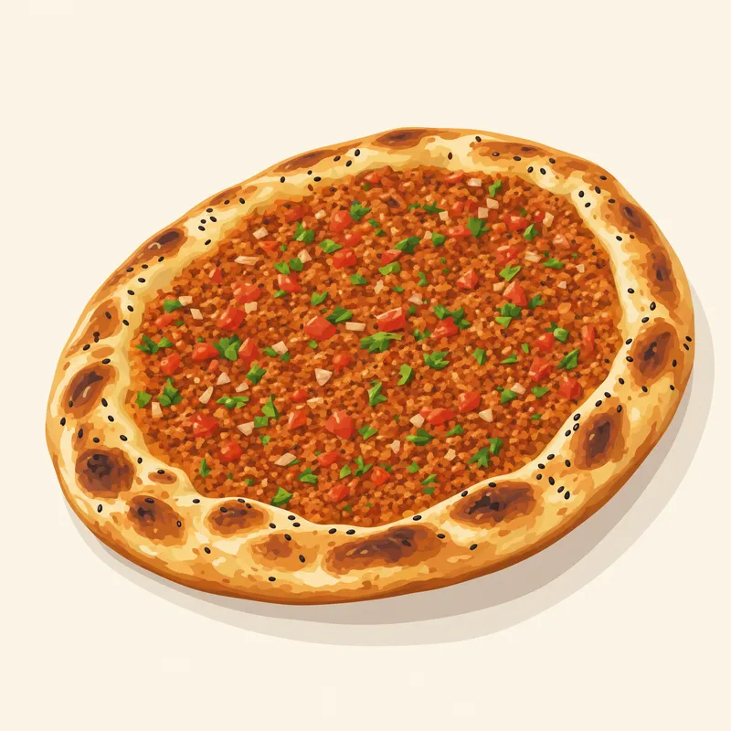 Şanlıurfa Açık Ekmeği (Urfa Açık Ekmeği) illustration
