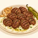 Sarımsaklı Köfte illustration