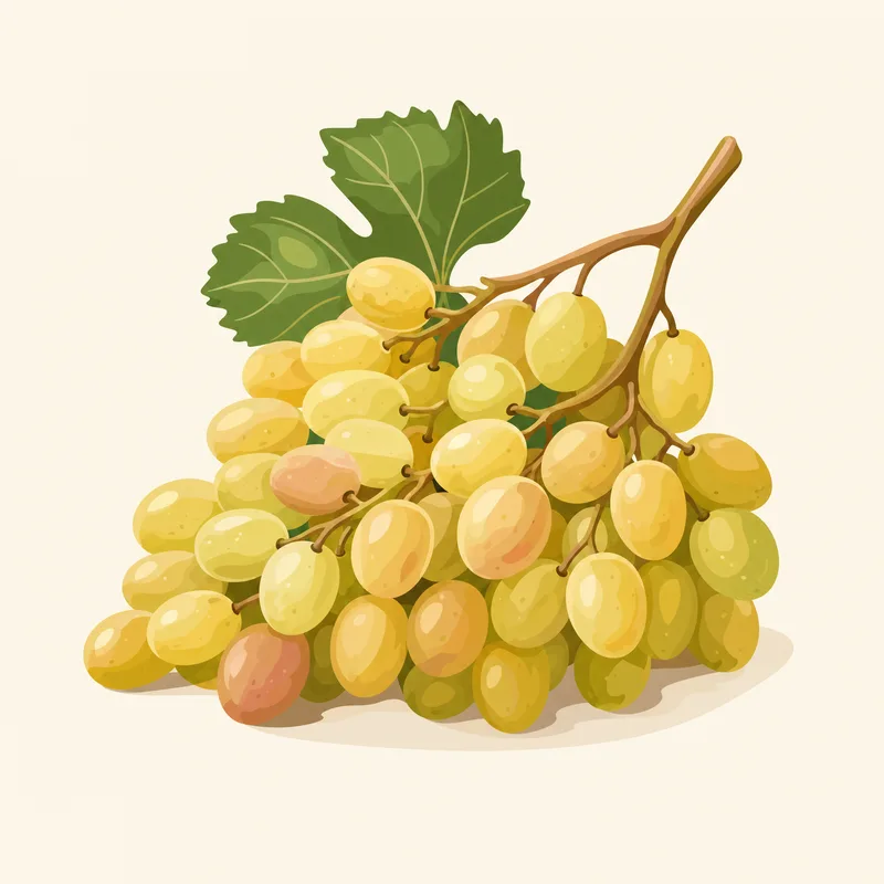 Senirkent Dimrit Üzümü illustration