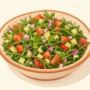 Serik Deniz Börülcesi Salatası illüstrasyonu