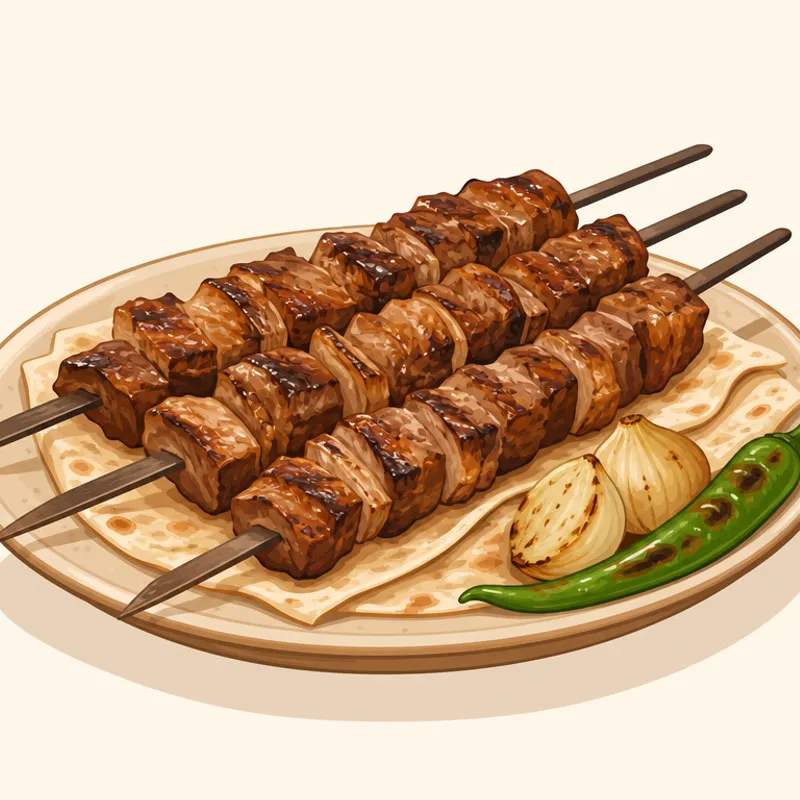 Siirt Büryan Kebabı illustration