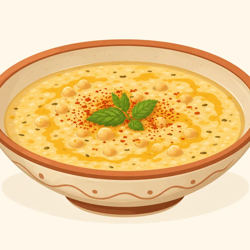 Siirt Pırtike Çorbası illustration