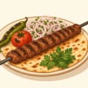 Sırık kebabı illustration
