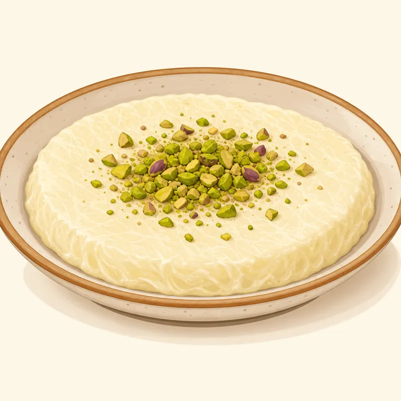 Sivrihisar Höşmerim Tatlısı illustration