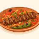 Sulu Kebap (muğla Kebabı) illustration