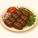 Susamlı Köfte illustration