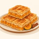 Tarçınlı Balkabaklı Börek illüstrasyonu