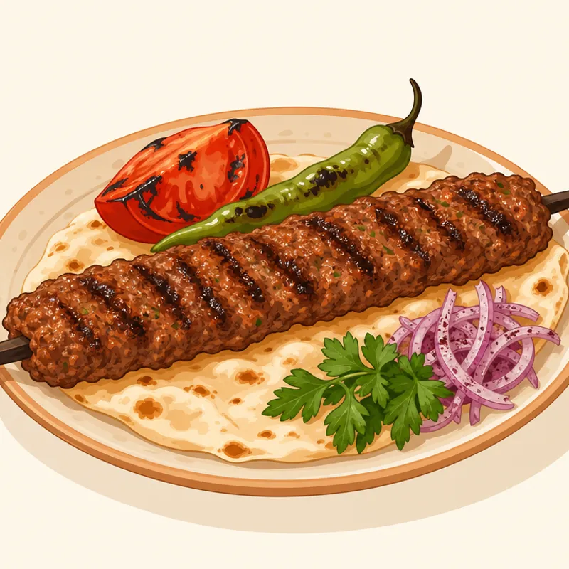 Tarsus Kebabı illüstrasyonu