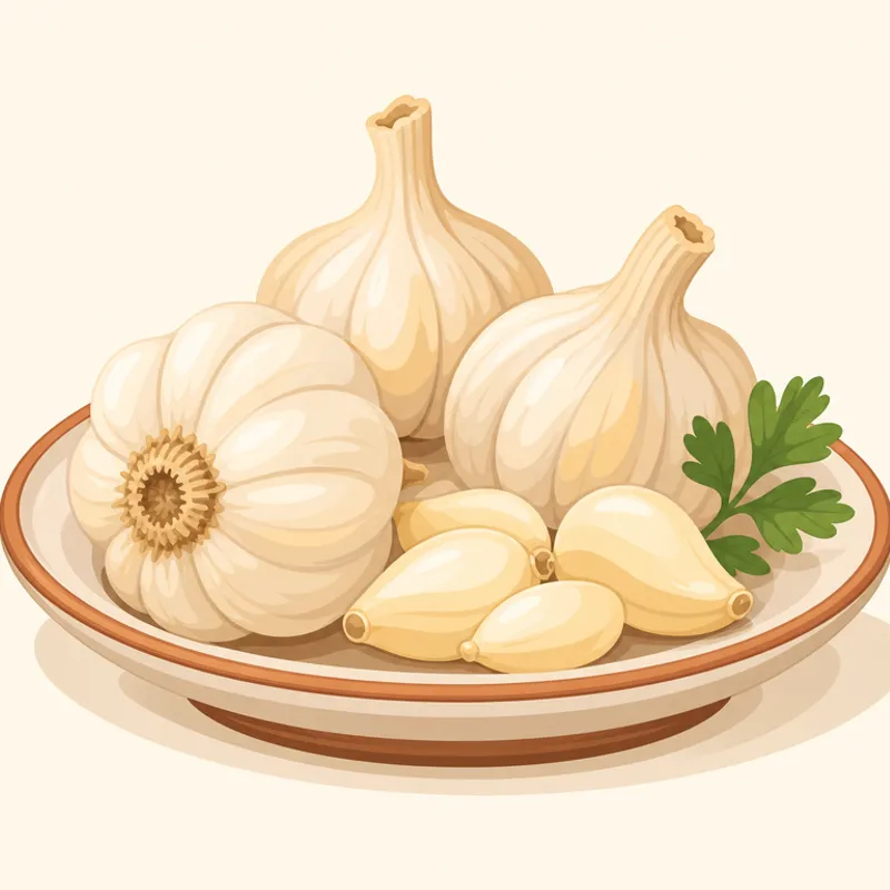 Taşköprü Sarımsağı illustration