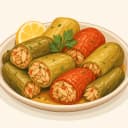 Tavuk dolması illustration