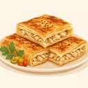 Tavuklu Börek illustration
