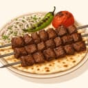 Urfa Ciğer Kebabı illustration