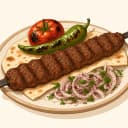 Urfa Haşhaş Kebabı illustration