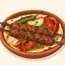 Urfa Miftahi Tas Kebabı/ Şanlıurfa Miftahi Tas Kebabı illüstrasyonu