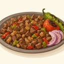 Urfa Sac Kavurması / Şanlıurfa Sac Kavurması illustration