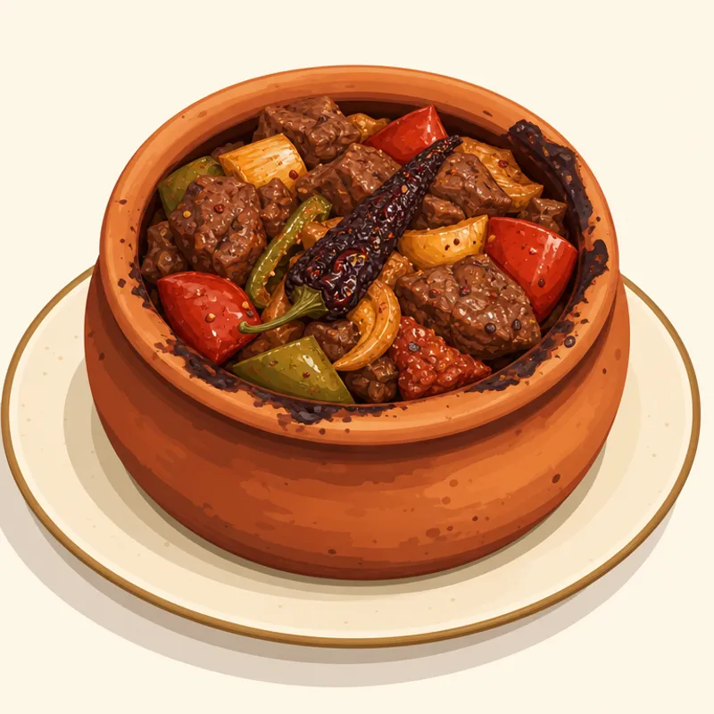 Urfa (Şanlıurfa) İsot Çömleği illustration