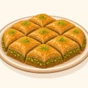 Uşak Baklavası illustration