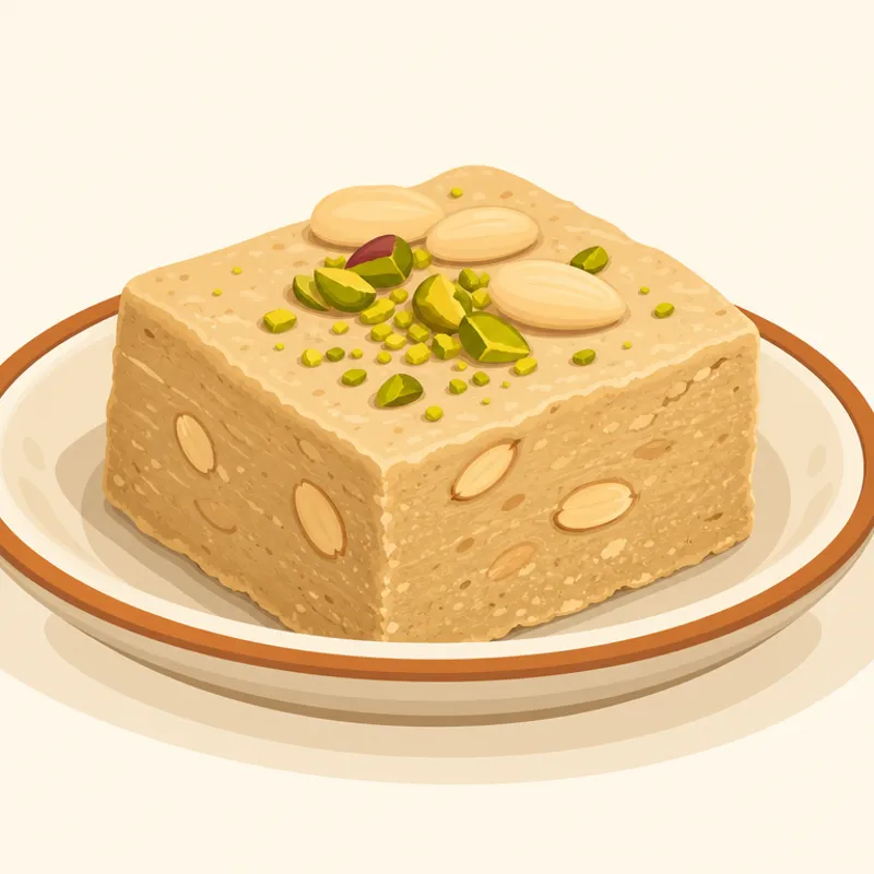 Yağlılar Basma Helvası illustration