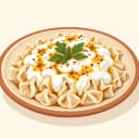 Yakakent Mantısı illüstrasyonu