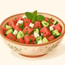 Yarpuz Salatası illüstrasyonu