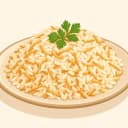 Yumurta Eriştesi Pilavı illustration