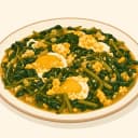 Yumurtalı ısput yemeği illustration