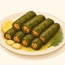 Zeytinyağlı Pazı Dolması illustration
