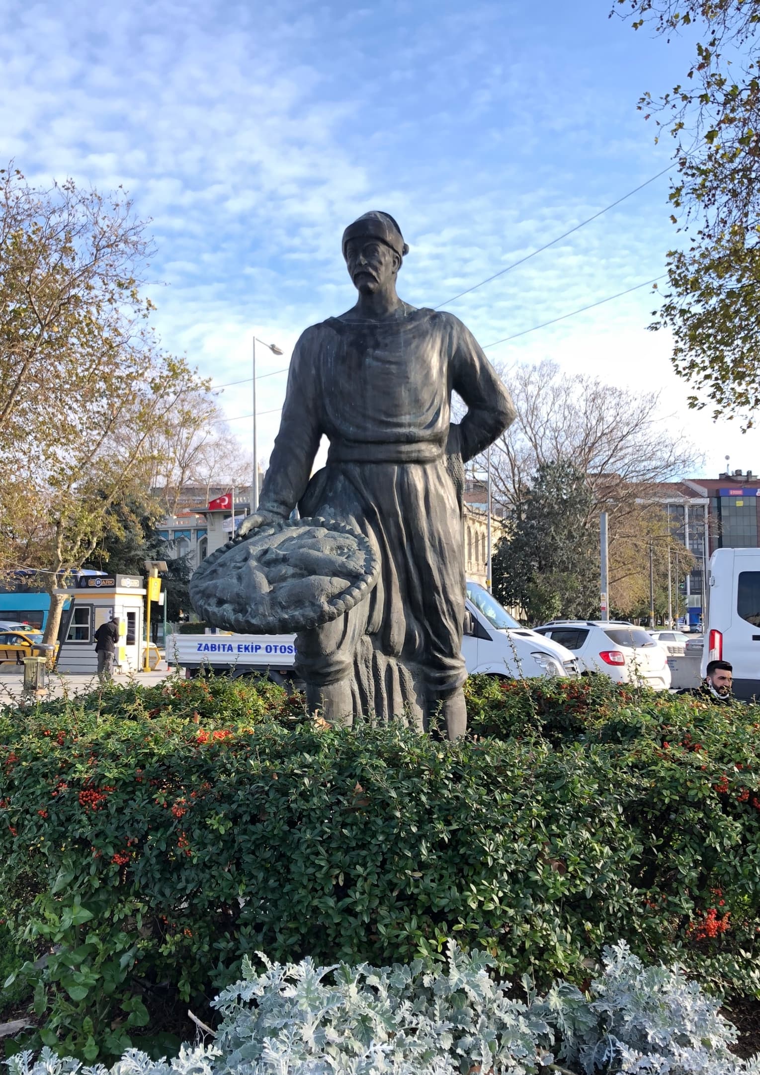 Balıkçı Heykeli