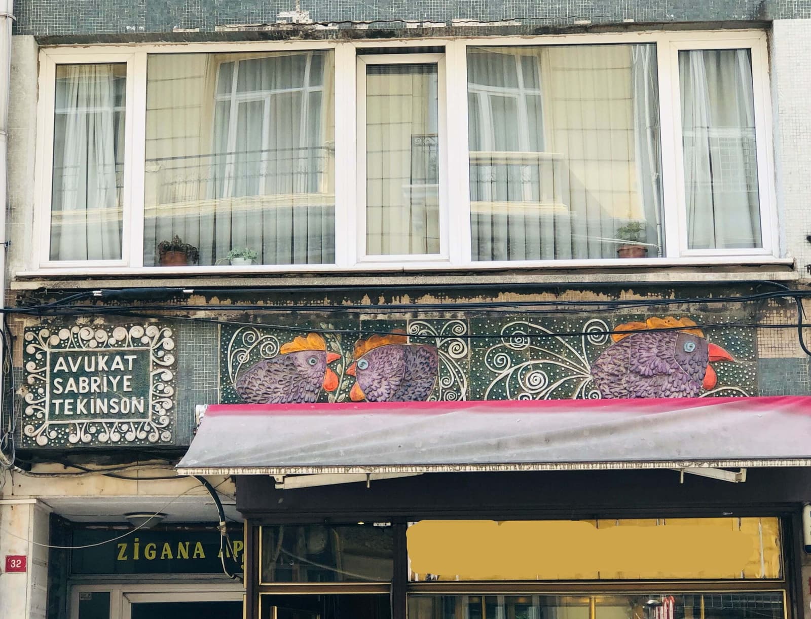 Kurtuluş Caddesi Jale Yılmabaşar Seramik Panosu