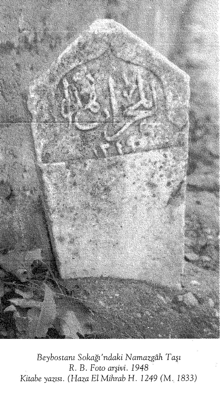 Beybostanı Sokağı Çeşmesi ve Namazgahı 1