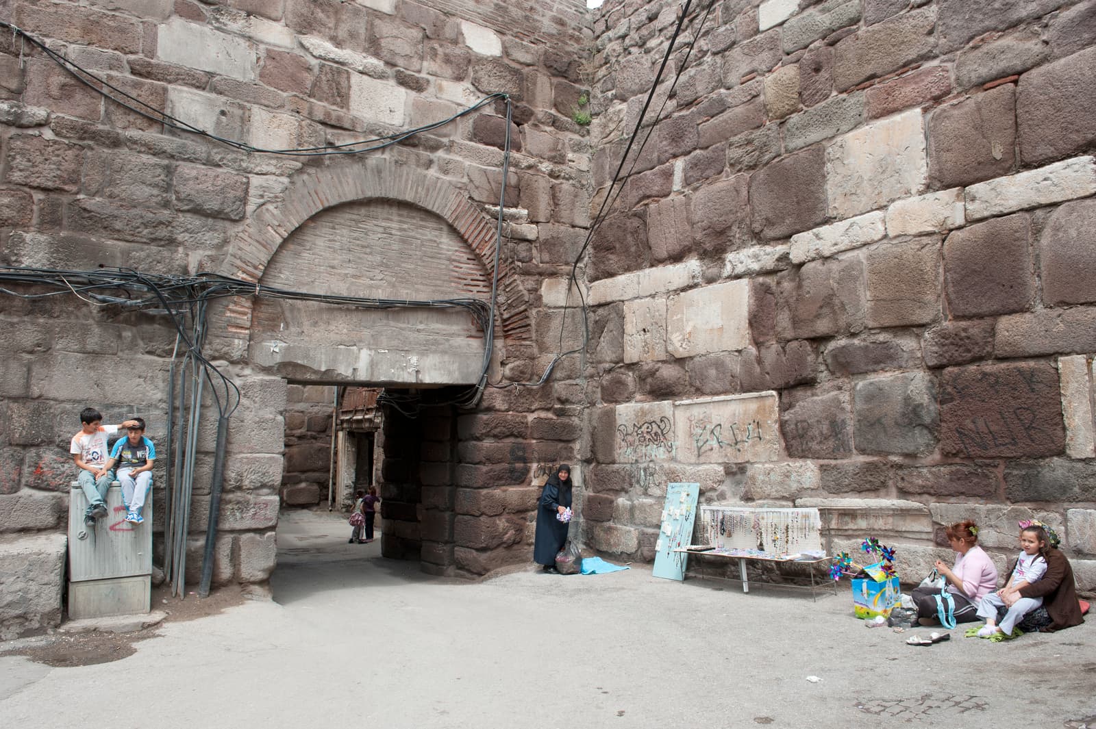 Parmak Kapı, Ankara Kalesi