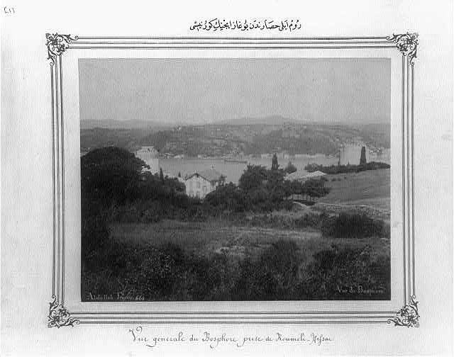 View of the Bosporus from Rumeli Hisarı (fortress)