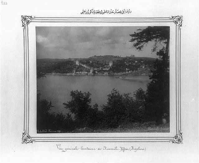 View from the Anatolian side of Rumeli Hisarı (fortress)